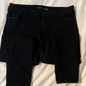 Old Navy Black Skinny Jeans
